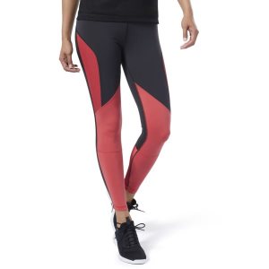 Reebok Cardio Lux High-Rise 2.0 Tights Damen - Rot - DE 815-RCS